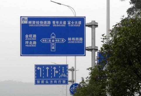 指路牌